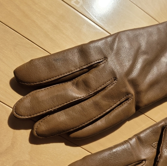 Fownes Fur Lined Gloves Size Women's Medium - Picture 3 of 7